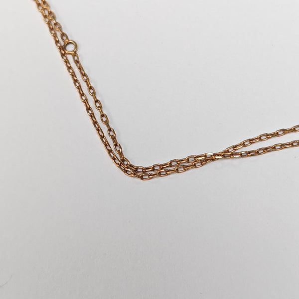 Eileen Metal Rose Gold Necklace