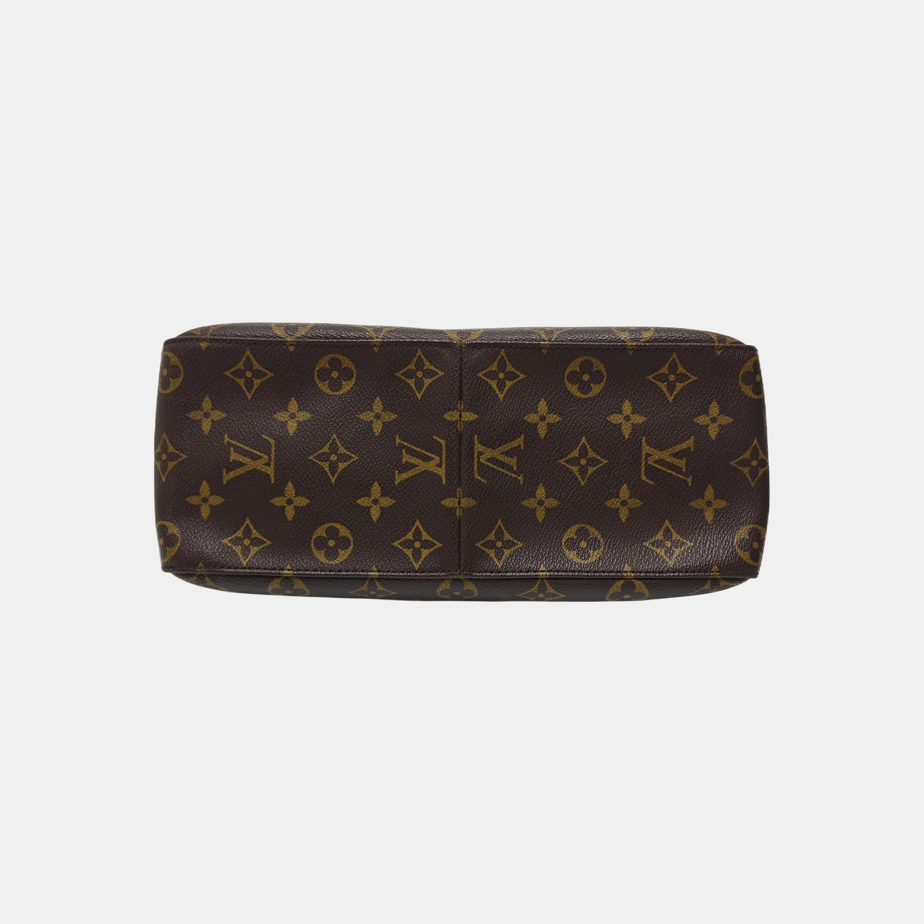LOOPING GM Monogram Coated Canvas Brown