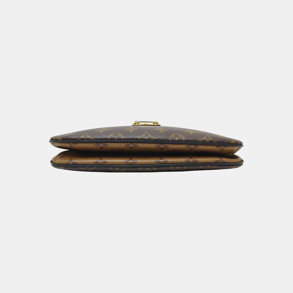 TWINNY Monogram Coated Canvas Brown
