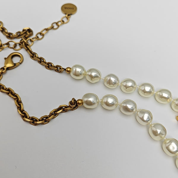 J'adior Metal Gold Necklace