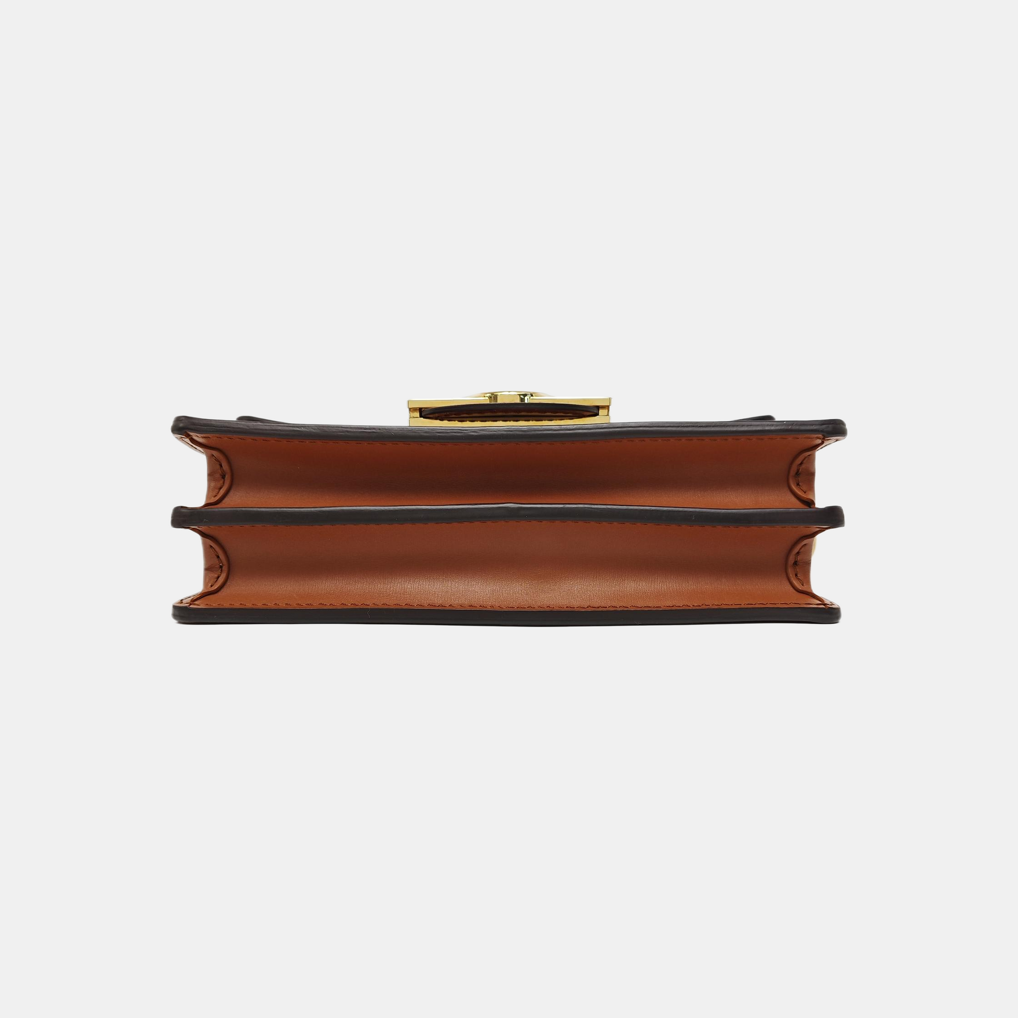 DAUPHINE EAST WEST Mini Monogram Coated Canvas Brown