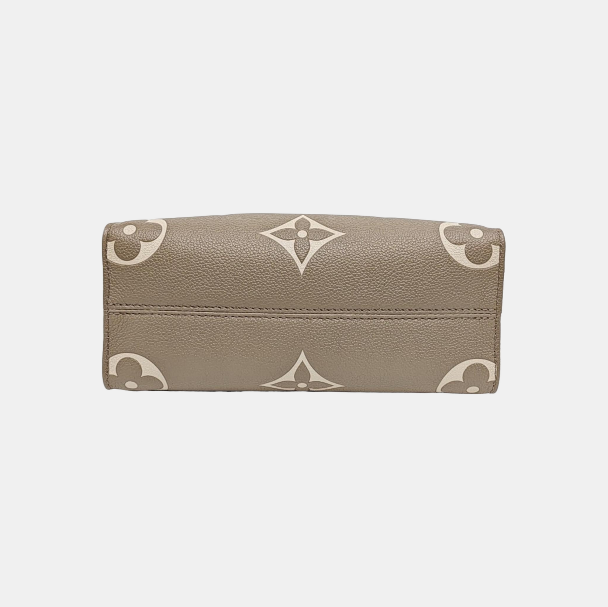 ONTHEGO PM Monogram Calfskin Gray