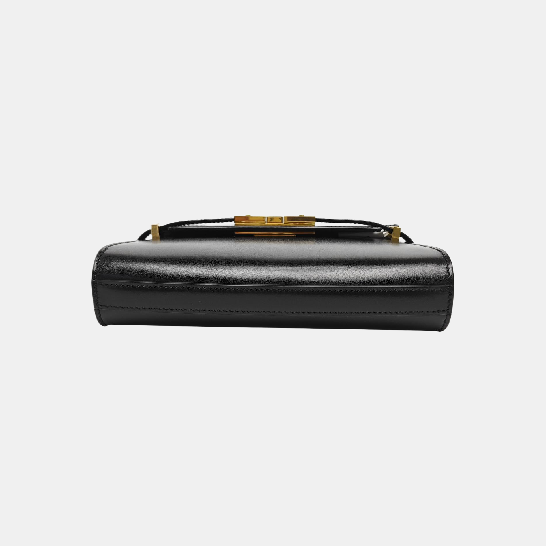 MANHATTAN Mini Calfskin Black