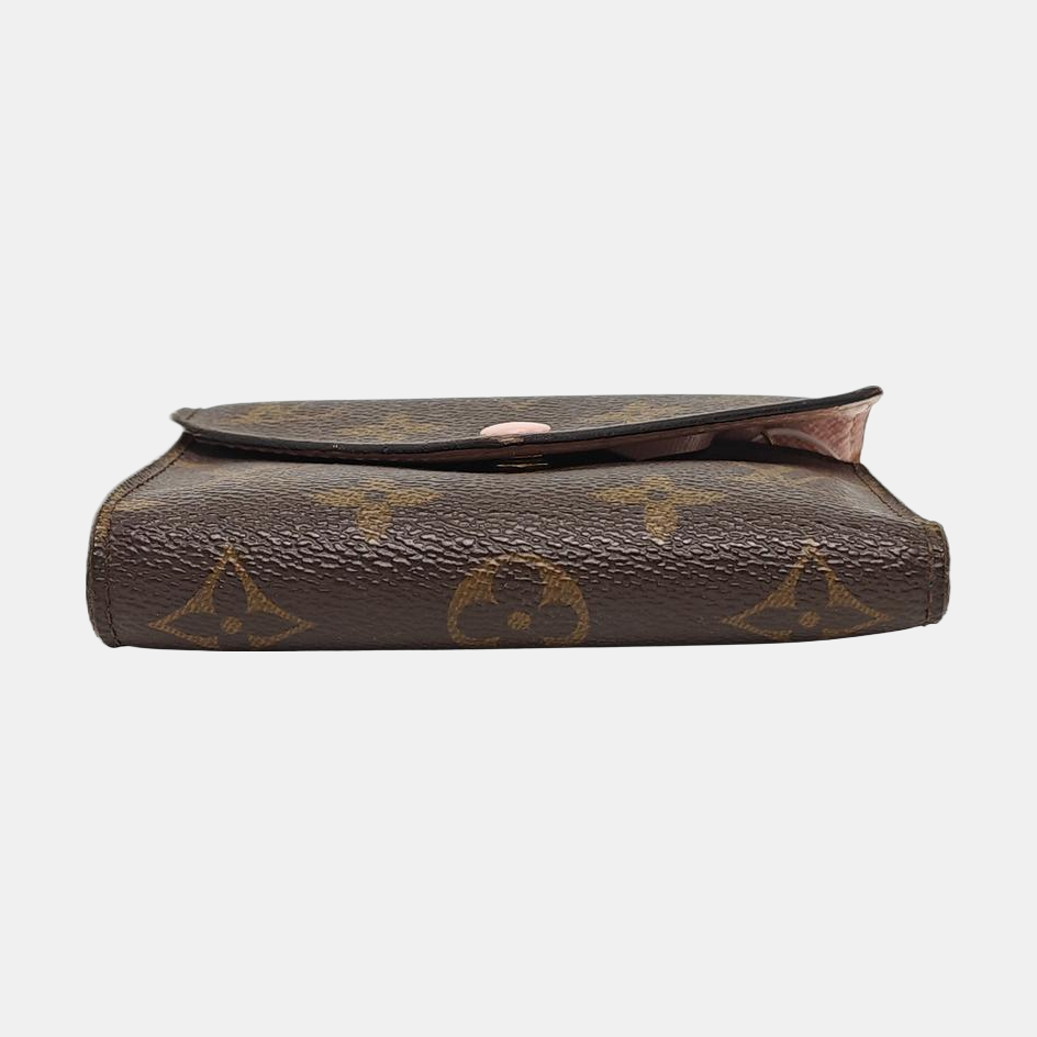 VICTORINE Monogram Coated Canvas Brown Wallet