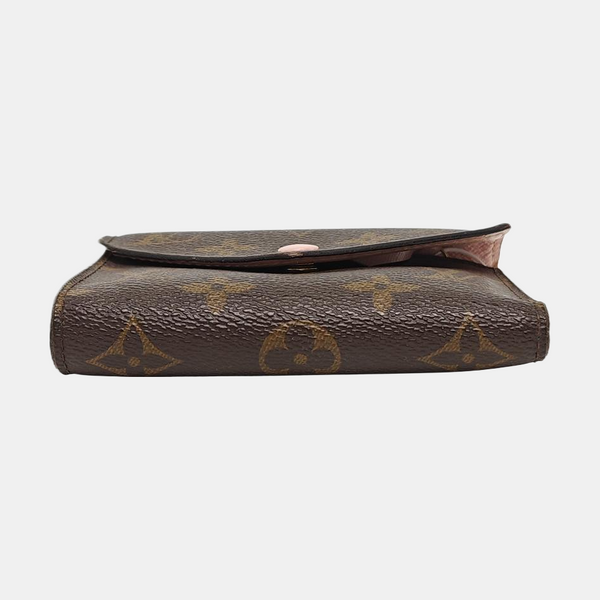 VICTORINE Monogram Coated Canvas Brown Wallet