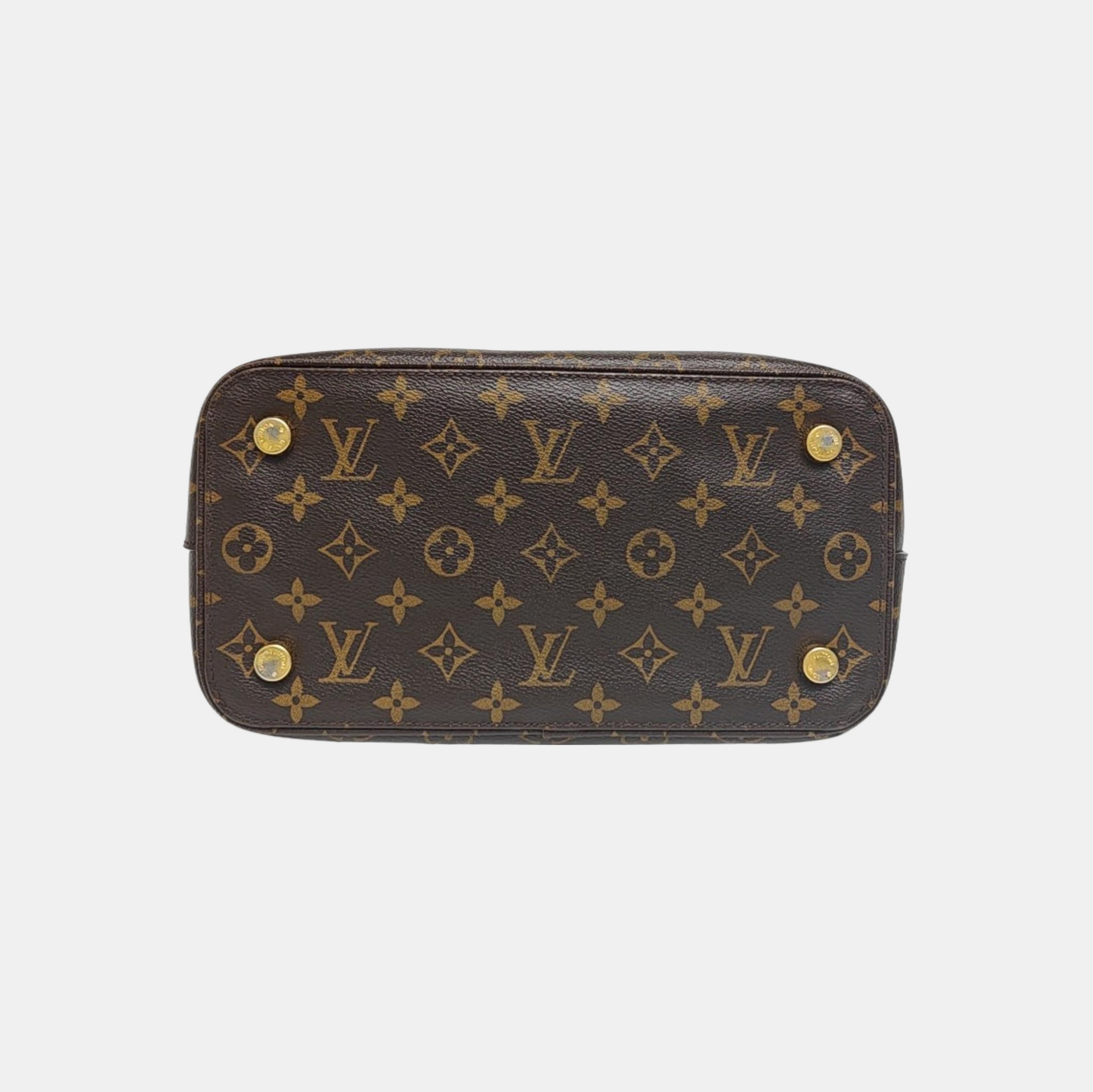 LOCKIT PM Monogram Coated Canvas Brown