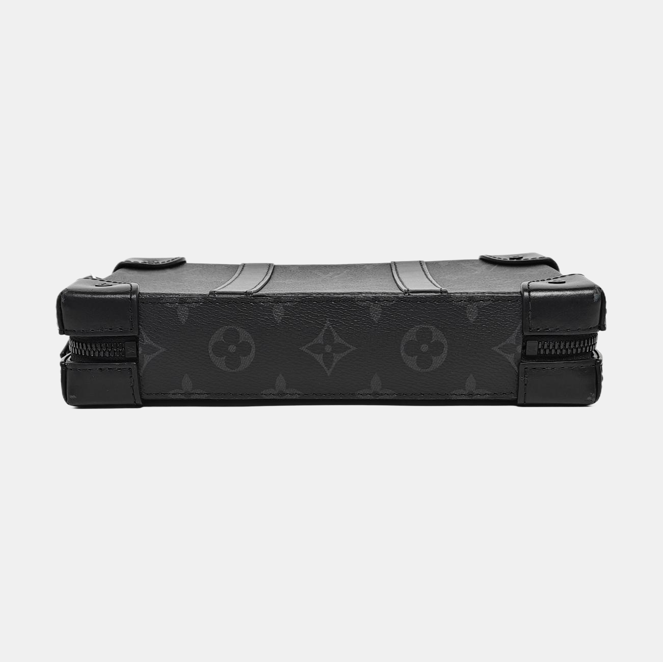 WALLET TRUNK Monogram Coated Canvas Gray