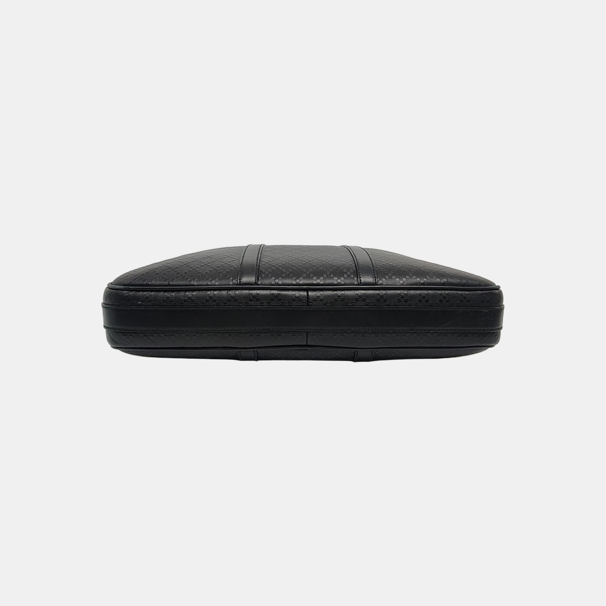 Calfskin Top Handle Bag Black