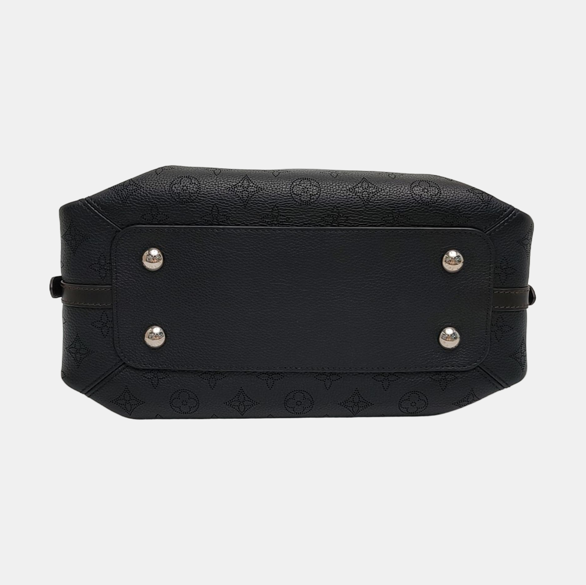 ASTERIA Monogram Calfskin Black