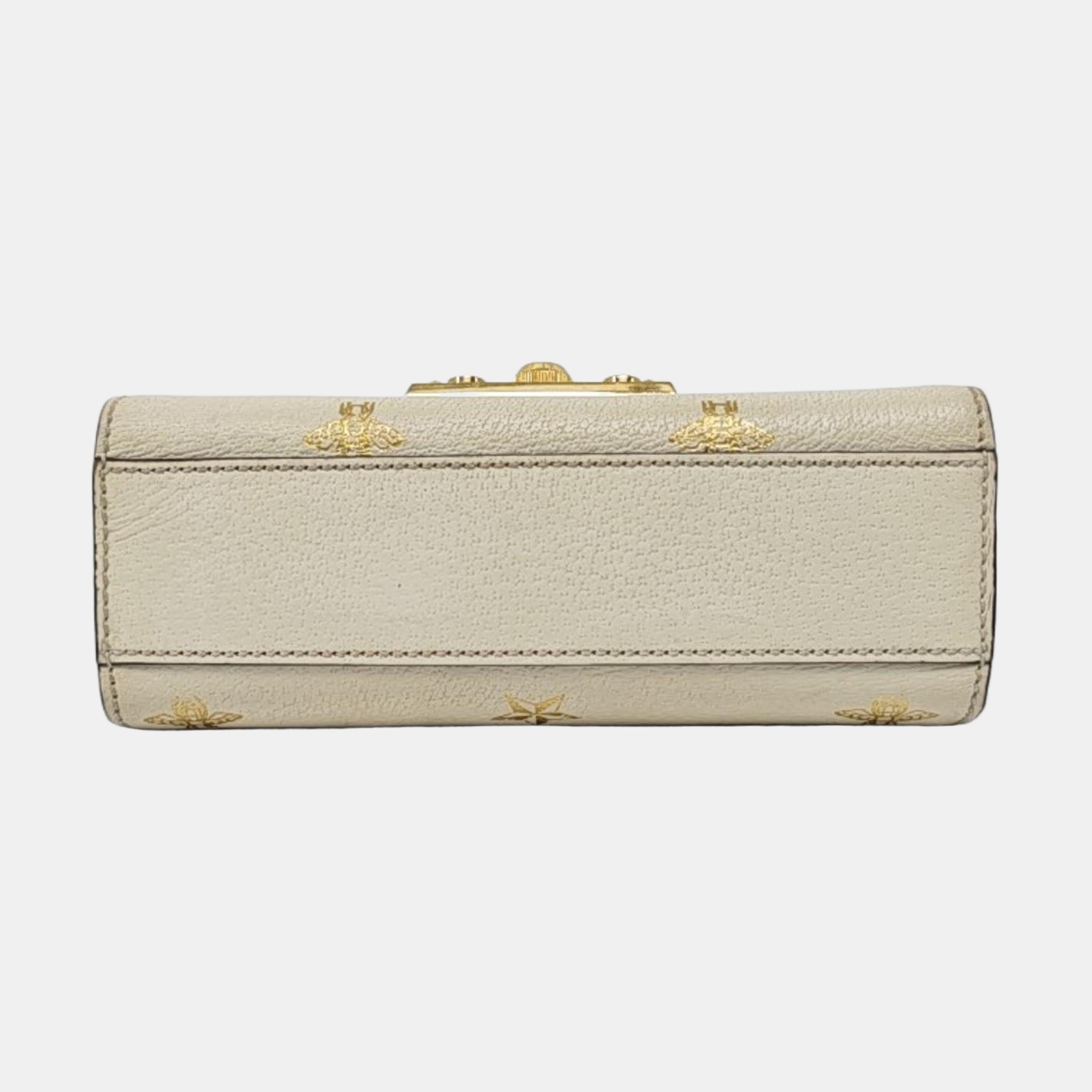 Authenticated pre-owned  Padlock Small Calfskin White - Shoulder Bag at Looply