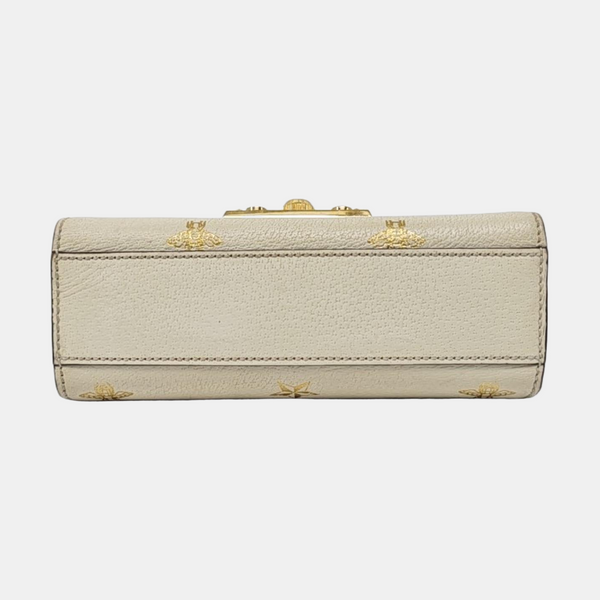 Authenticated pre-owned  Padlock Small Calfskin White - Shoulder Bag at Looply