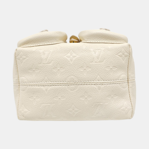 BACKUP Monogram Calfskin White
