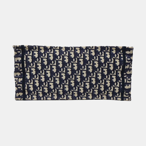 Book Tote Medium Oblique Canvas Blue
