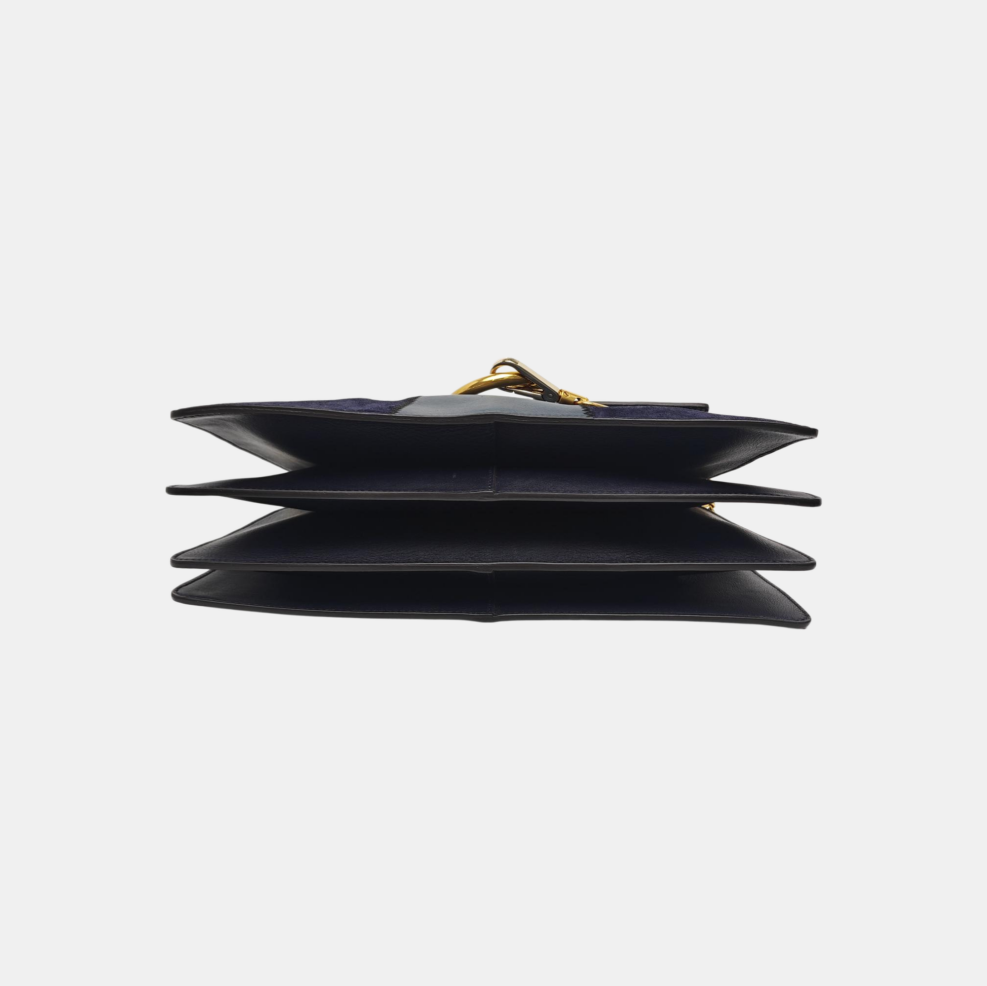 Faye Medium Calfskin Blue