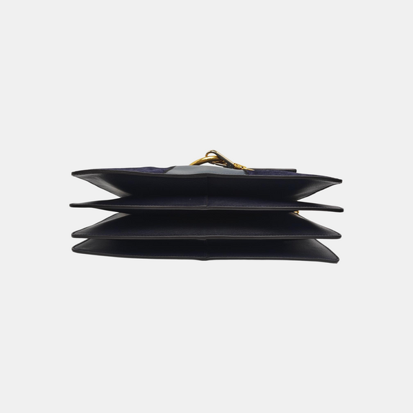 Faye Medium Calfskin Blue