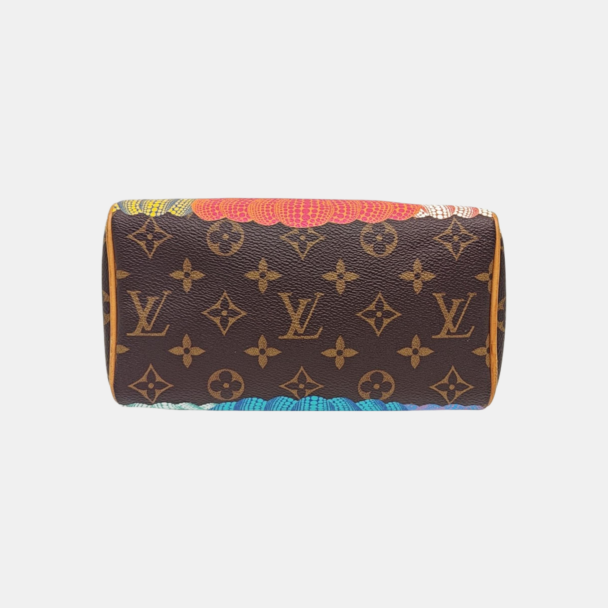SPEEDY 20 Monogram Coated Canvas Brown