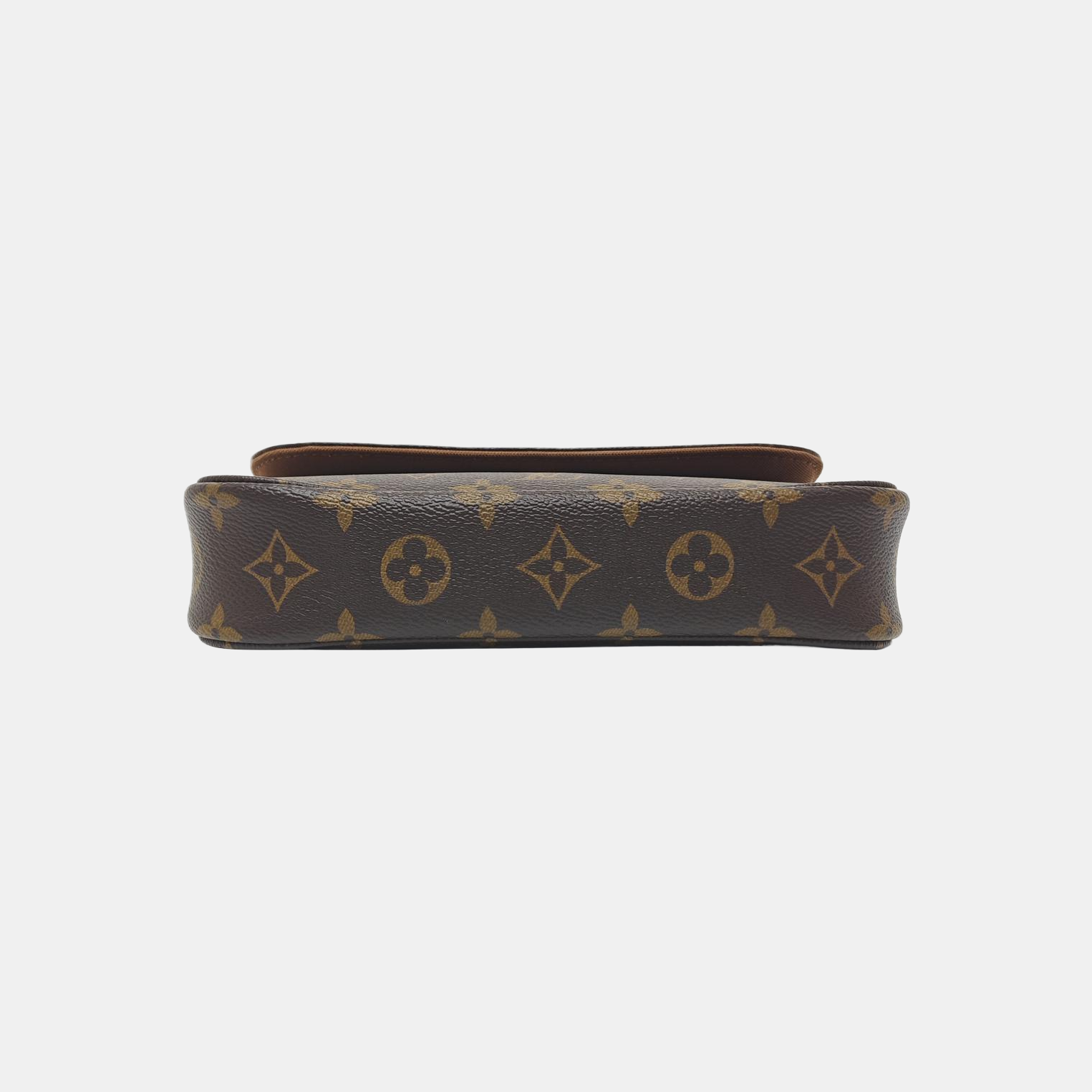IVY Monogram Coated Canvas Brown