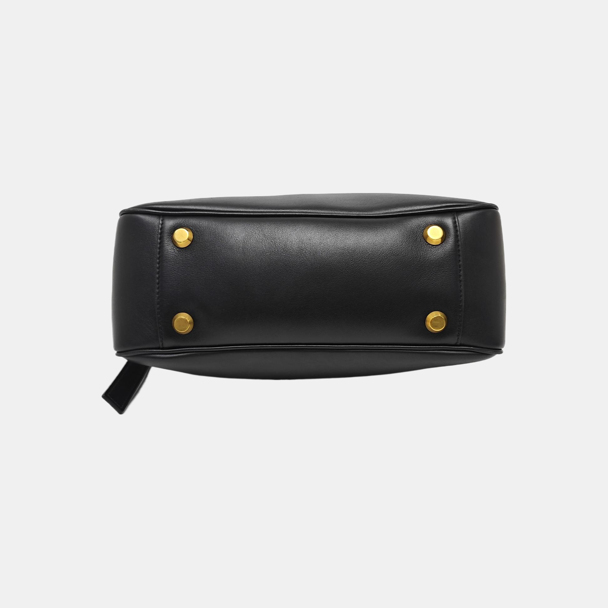 BEL AIR Small Calfskin Black