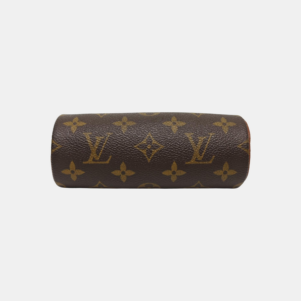 PAPILLON Mini Monogram Coated Canvas Brown