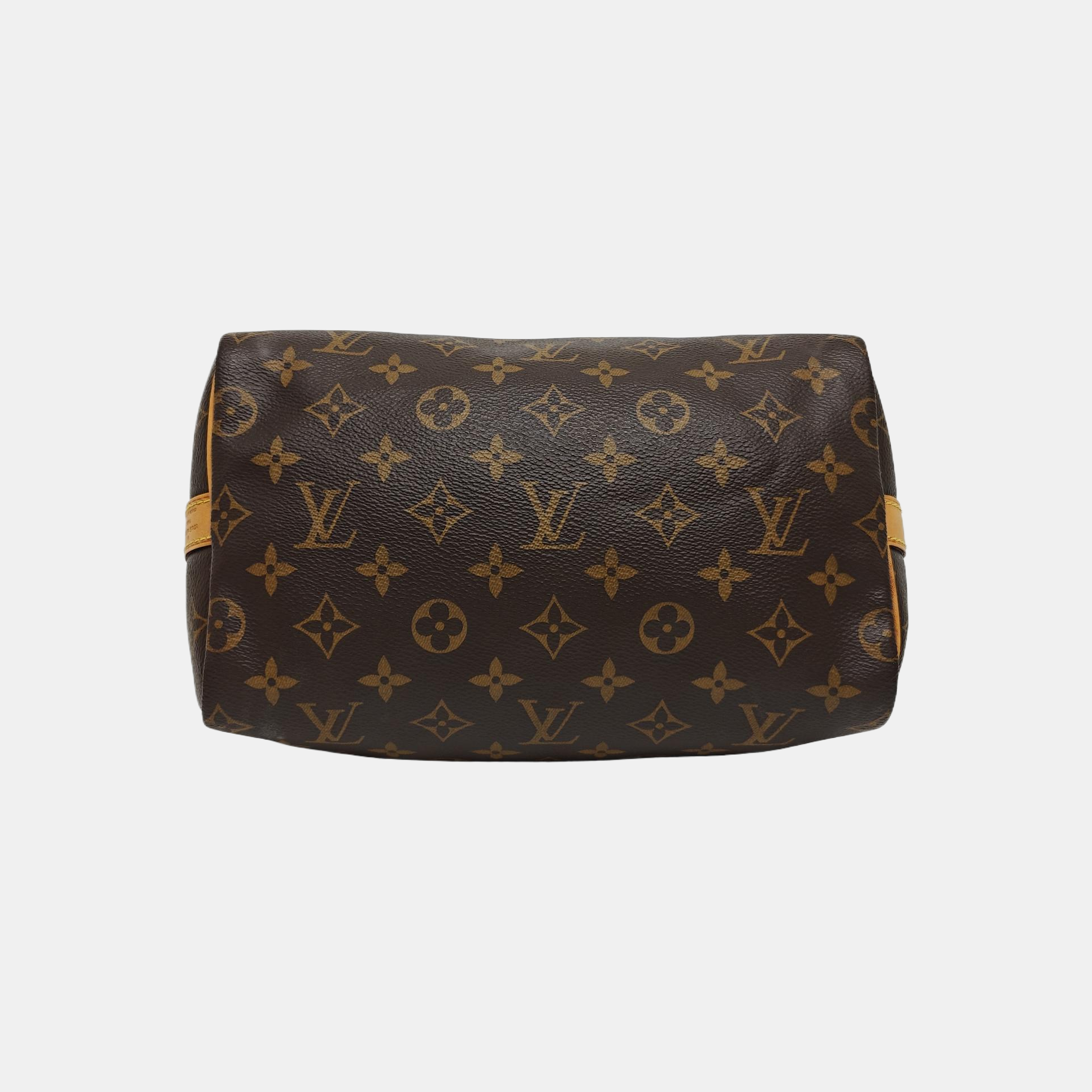 SPEEDY 25 Monogram Coated Canvas Brown