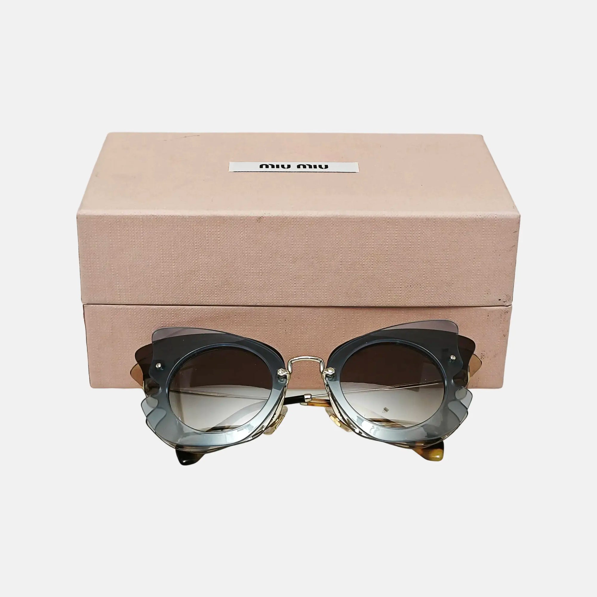 Synthetic Sunglasses Gray
