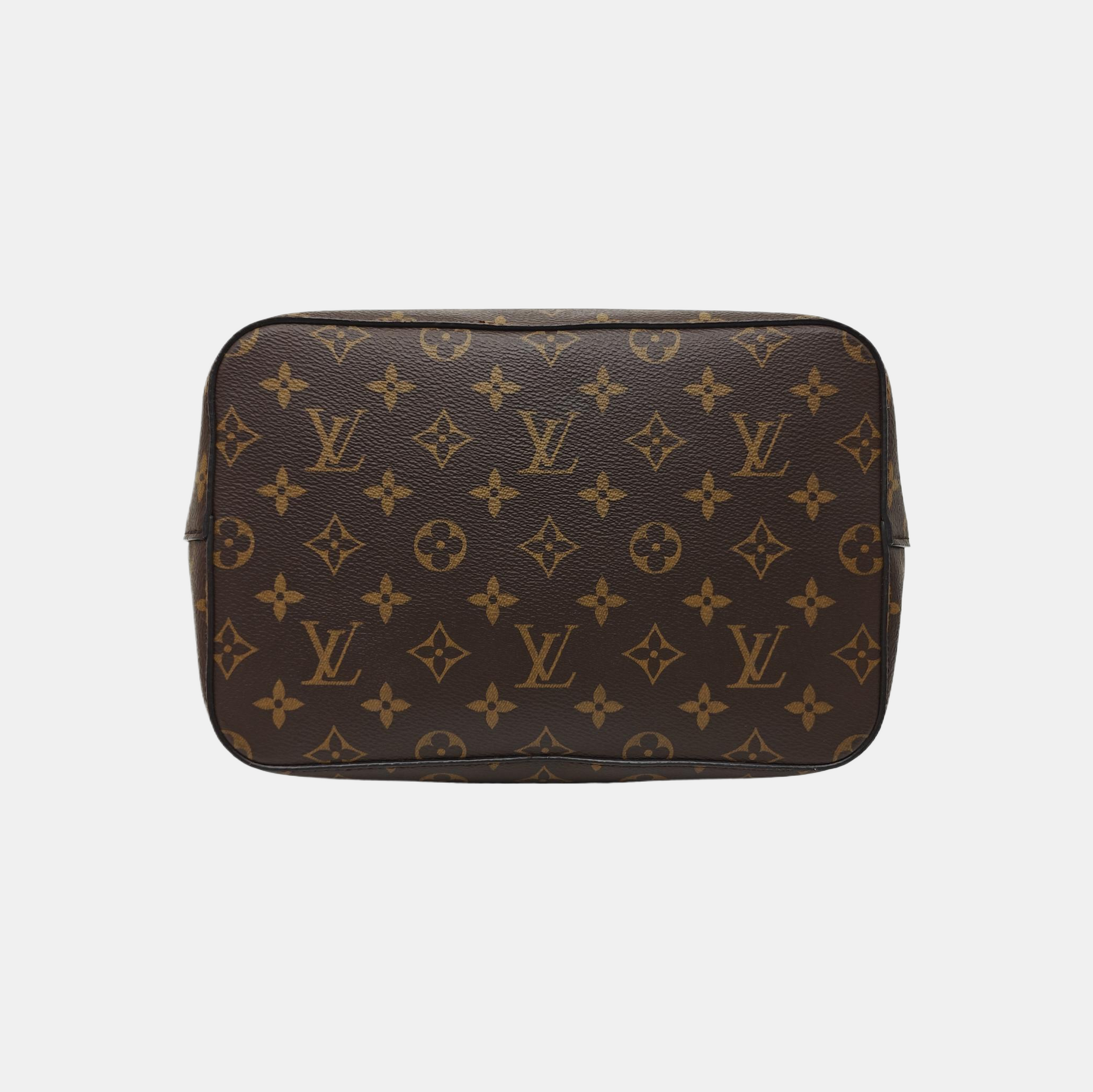 NÉONOÉ MM Monogram Coated Canvas Brown