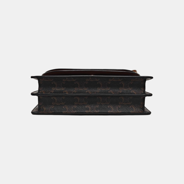 TRIOMPHE CANVAS Small Coated Canvas Brown