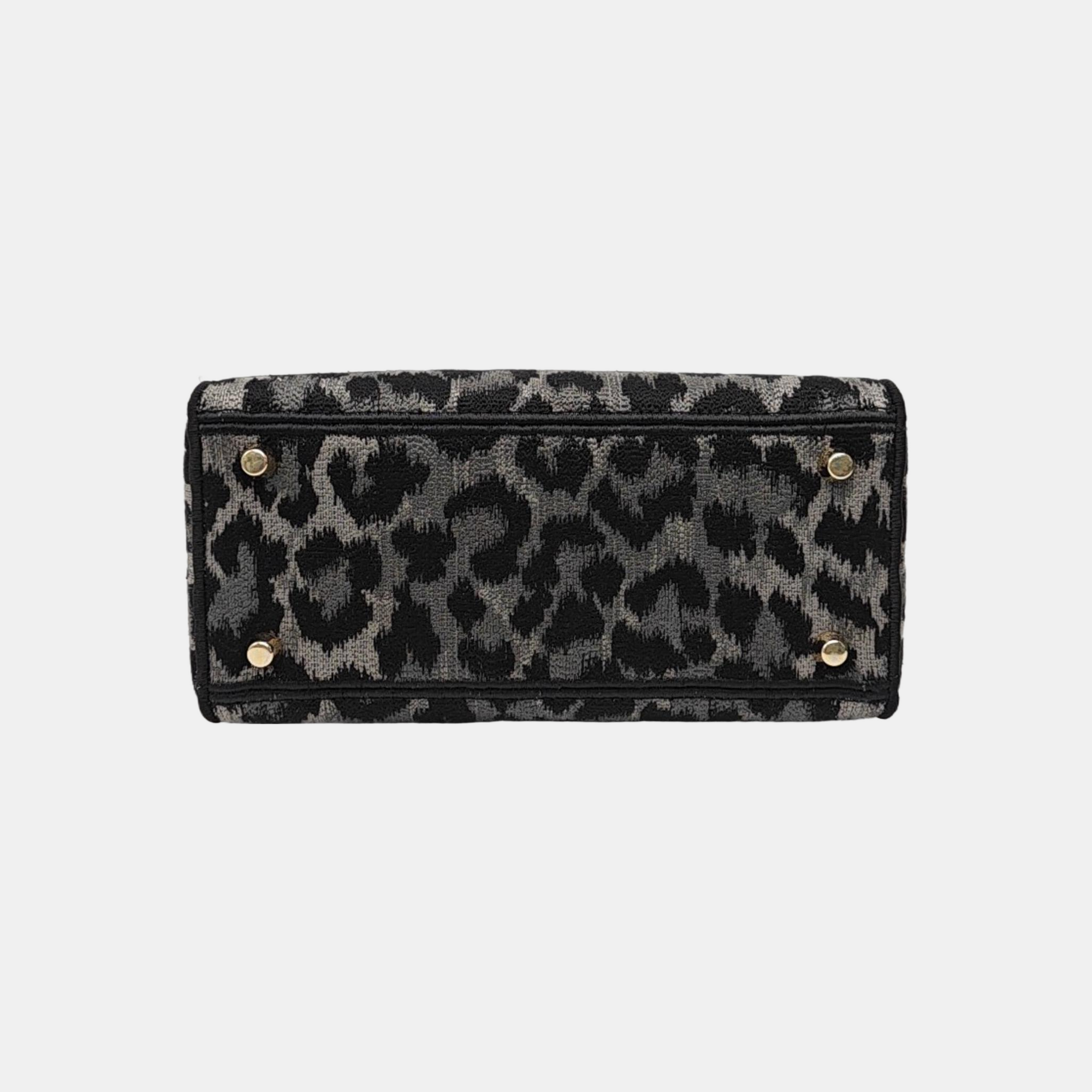 Lady D-Lite Medium Canvas Gray