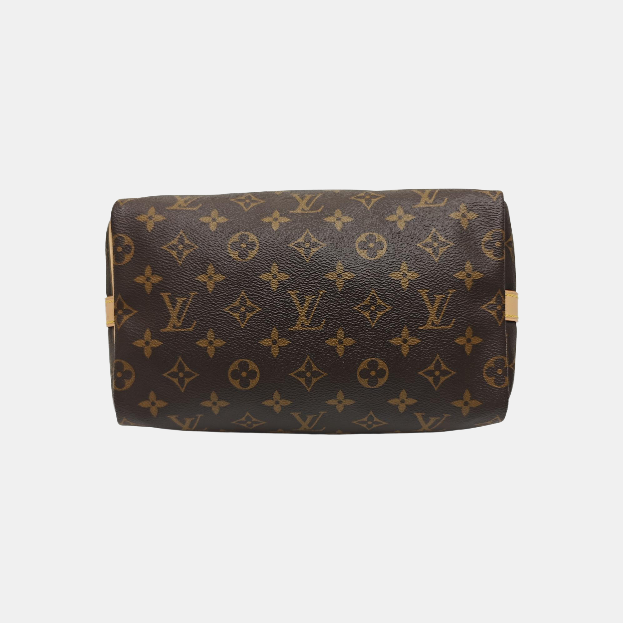 SPEEDY 25 Monogram Coated Canvas Brown