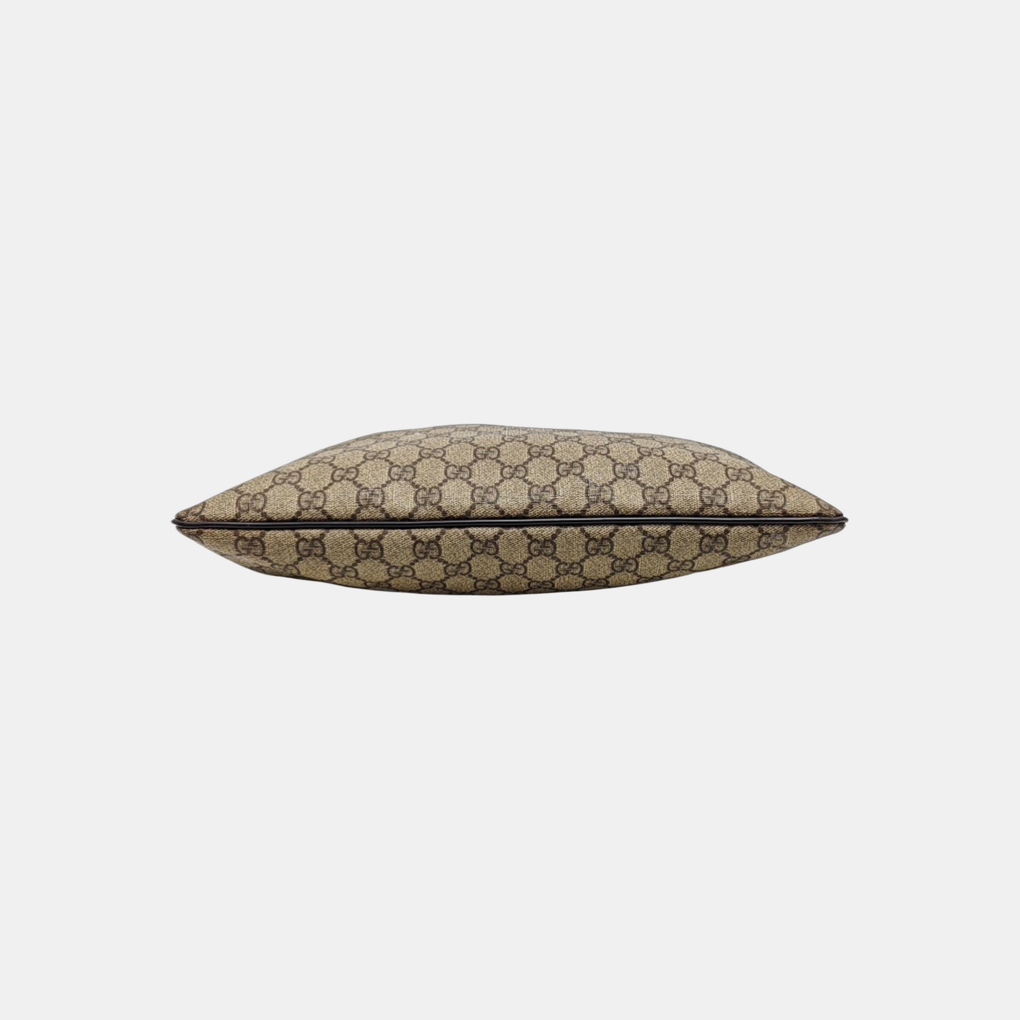 GG Supreme Monogram Coated Canvas Black