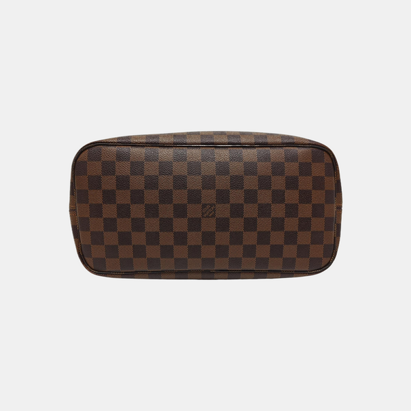 NEVERFULL MM Damier Ebene Coated Canvas Brown