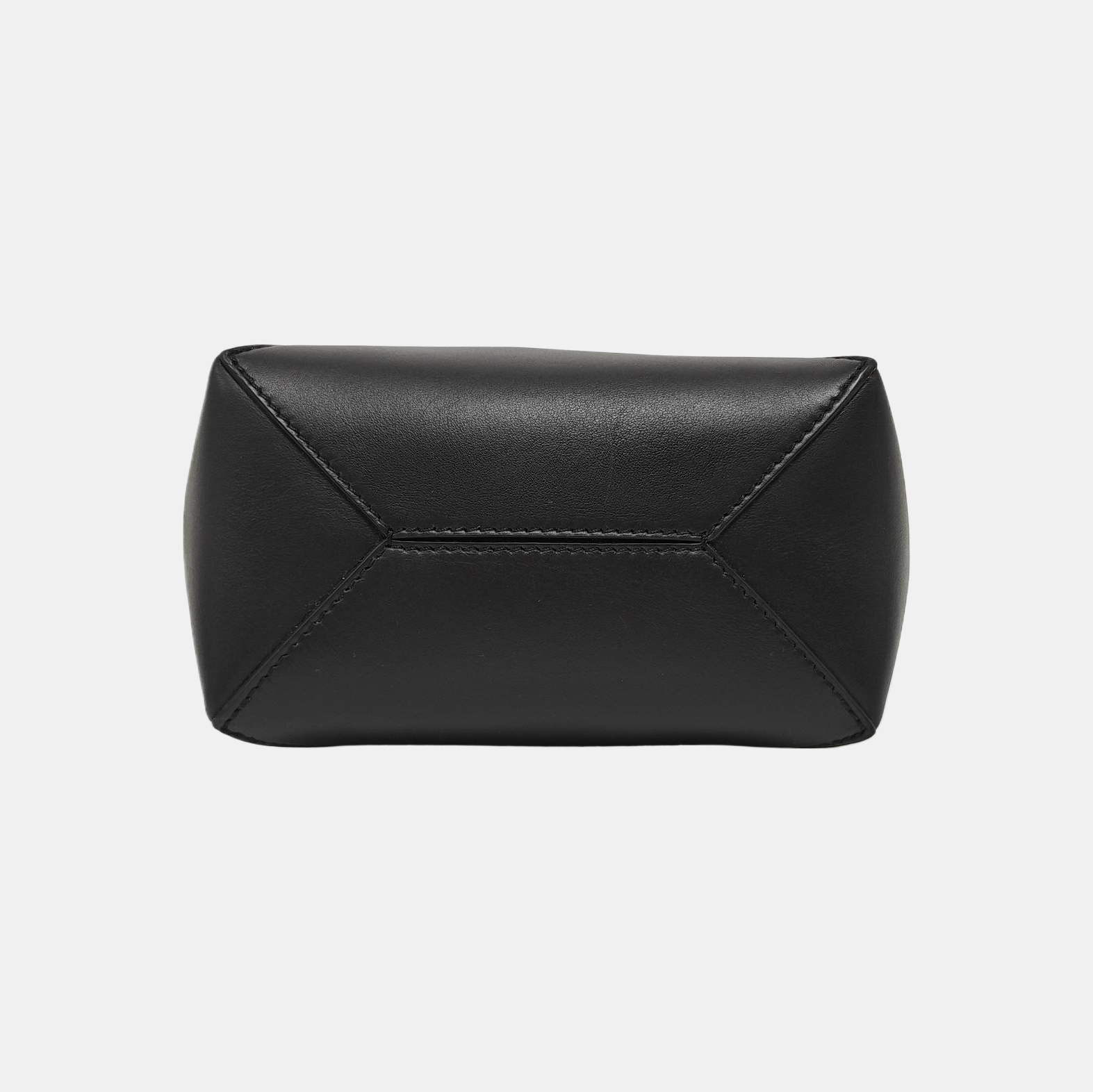 Puzzle Fold Mini Calfskin Black