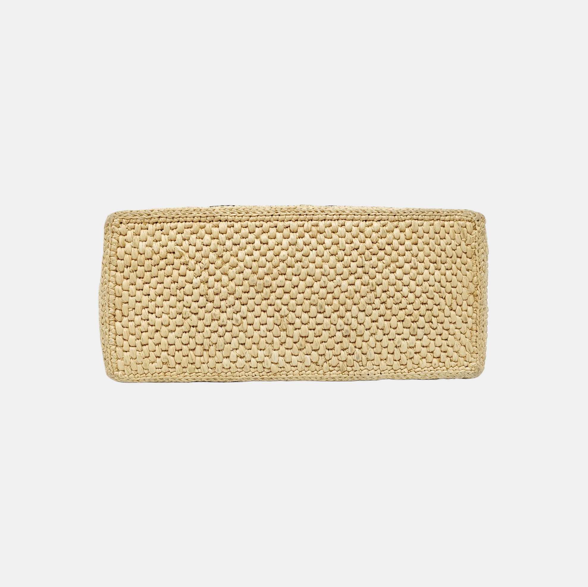 Font Tote Special Material Beige