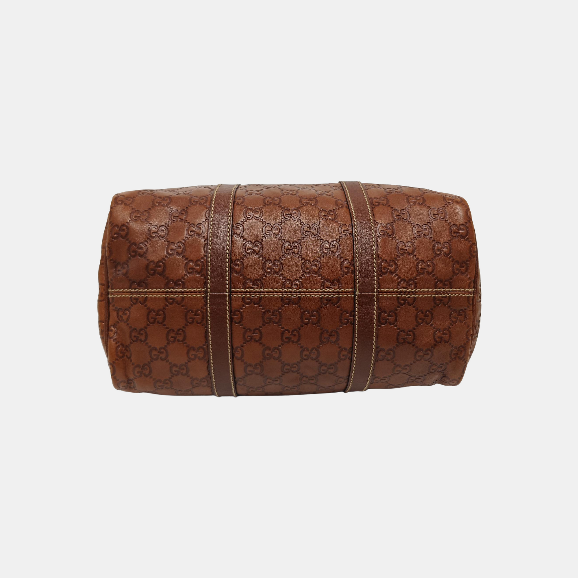 Joy Medium Monogram Calfskin Brown