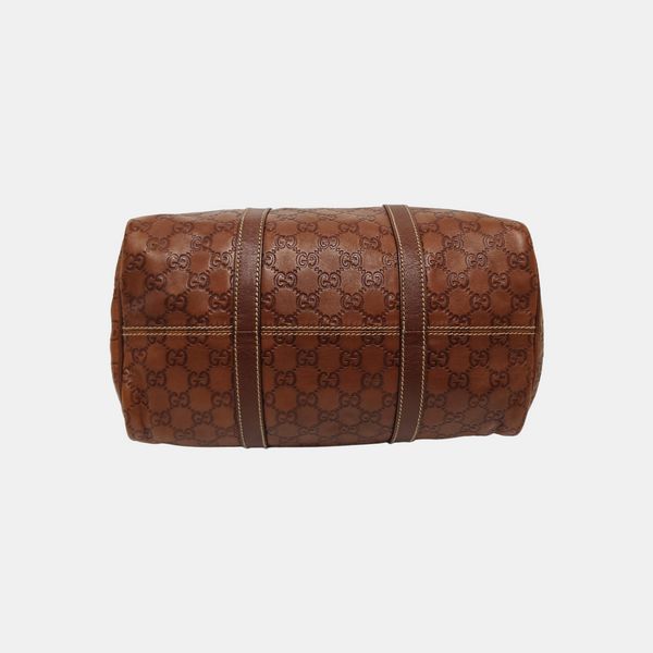Joy Medium Monogram Calfskin Brown