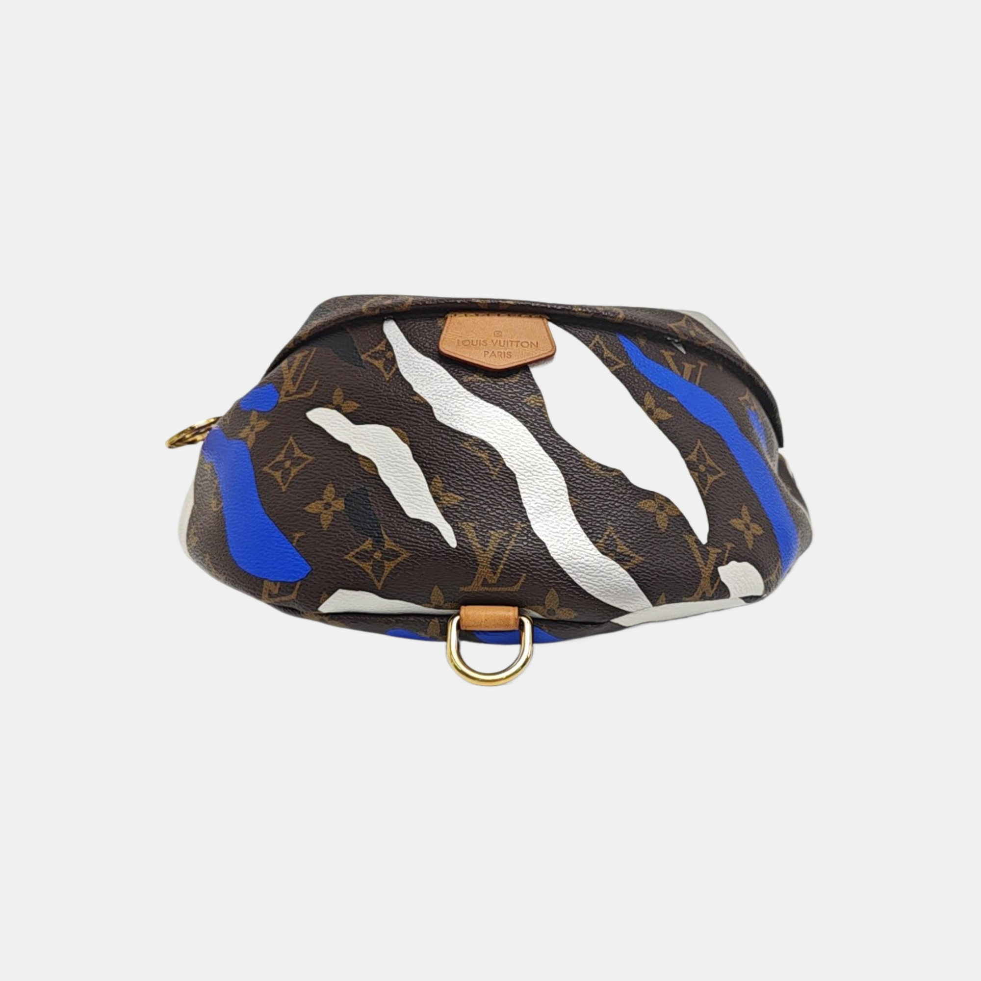 BUMBAG Monogram Coated Canvas Brown