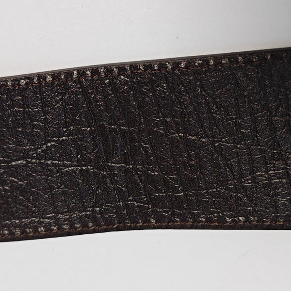 Coated Canvas Belt Beige