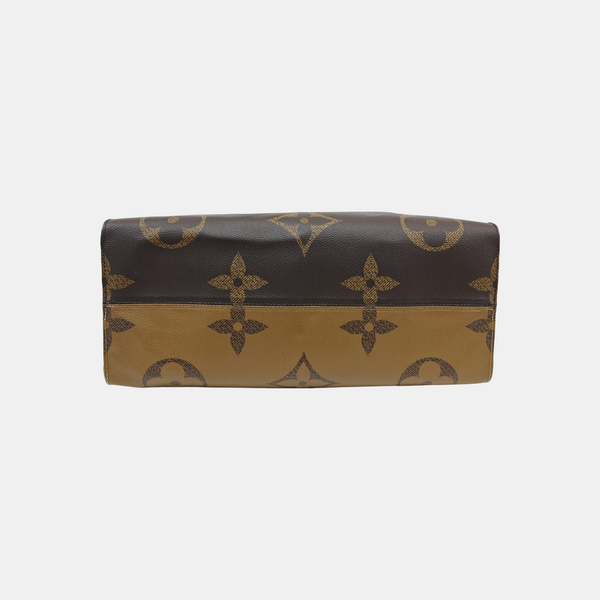 ONTHEGO GM Monogram Coated Canvas Brown