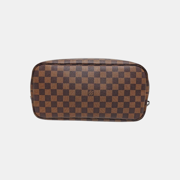 NEVERFULL MM Damier Ebene Coated Canvas Brown