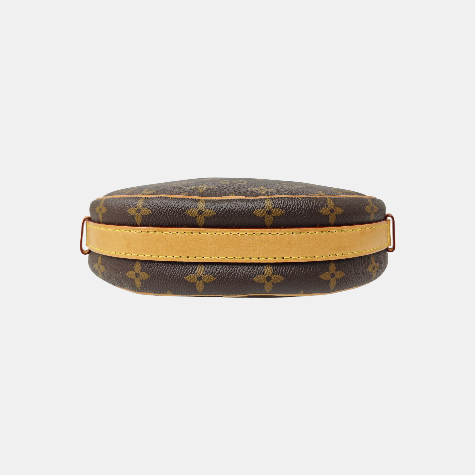 CROISSANT Monogram Coated Canvas Brown