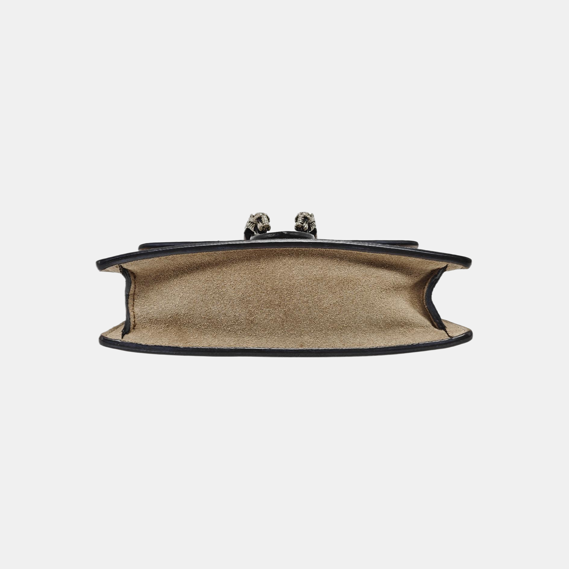Dionysus Super Mini Monogram Coated Canvas Beige