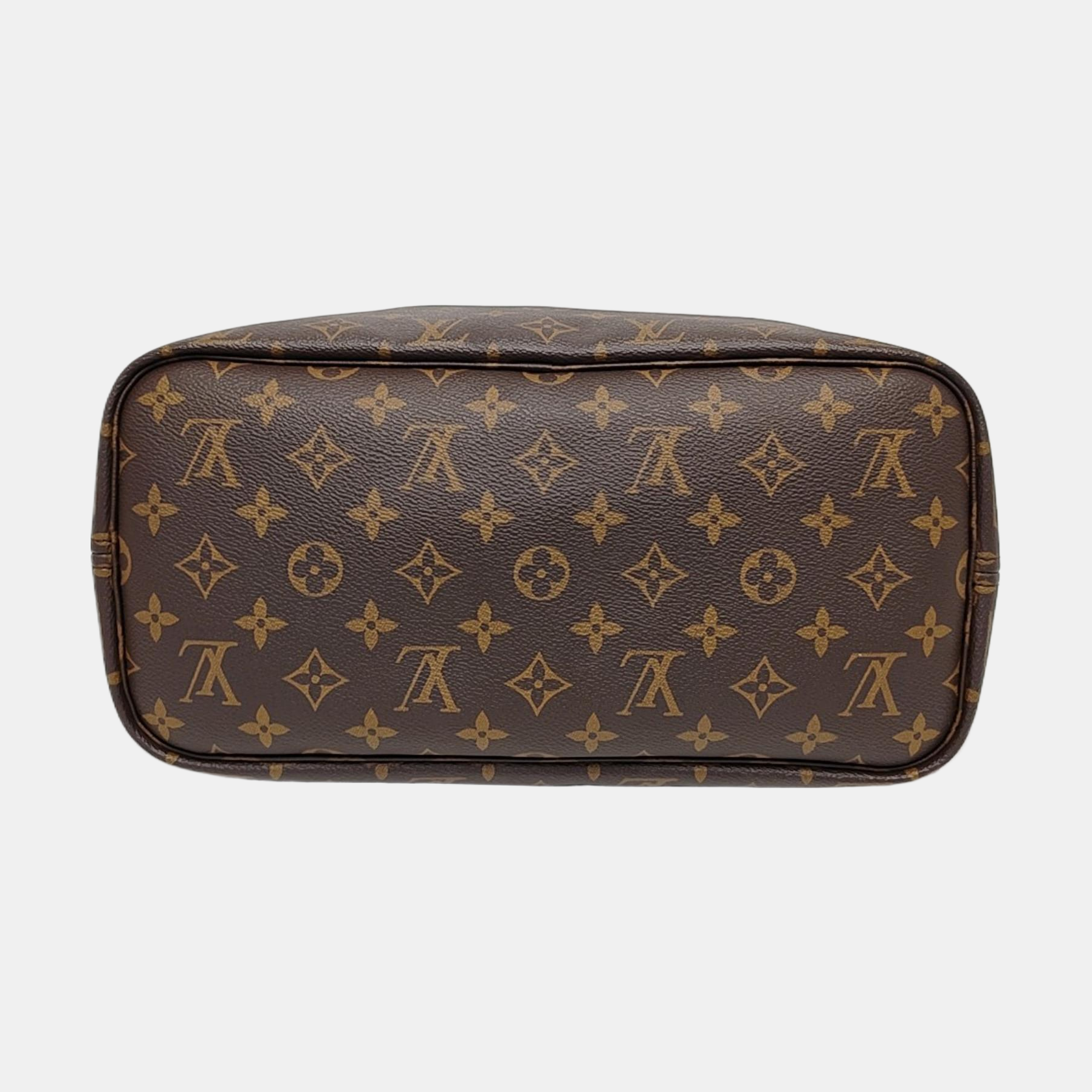NEVERFULL INSIDE OUT MM Monogram Fabric Red