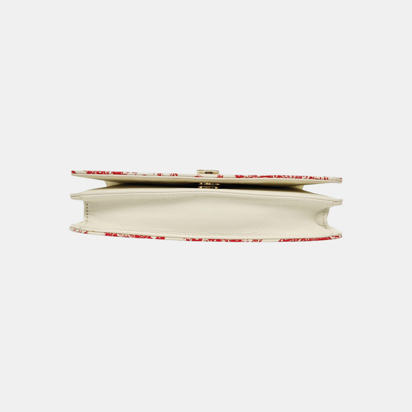 Diorama Calfskin White
