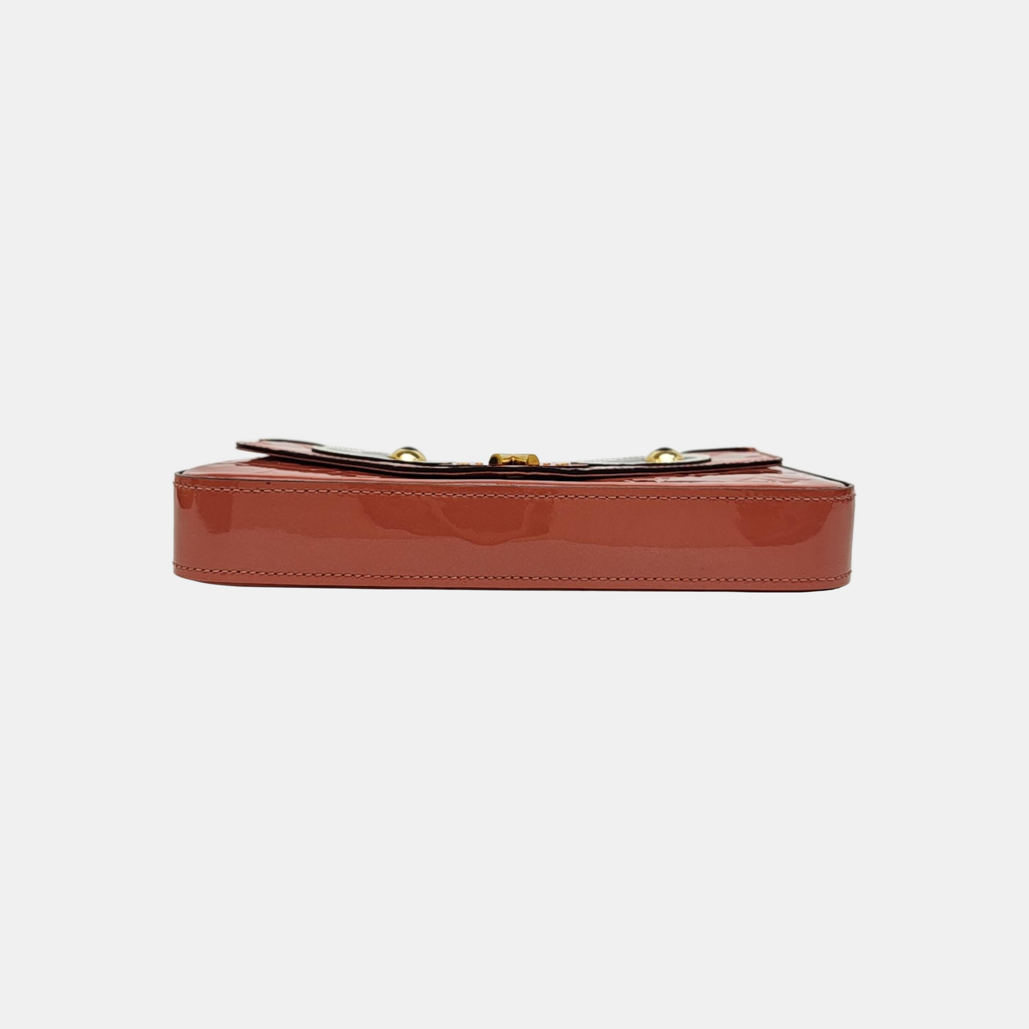 FÉLICIE Monogram Patent Leather Beige