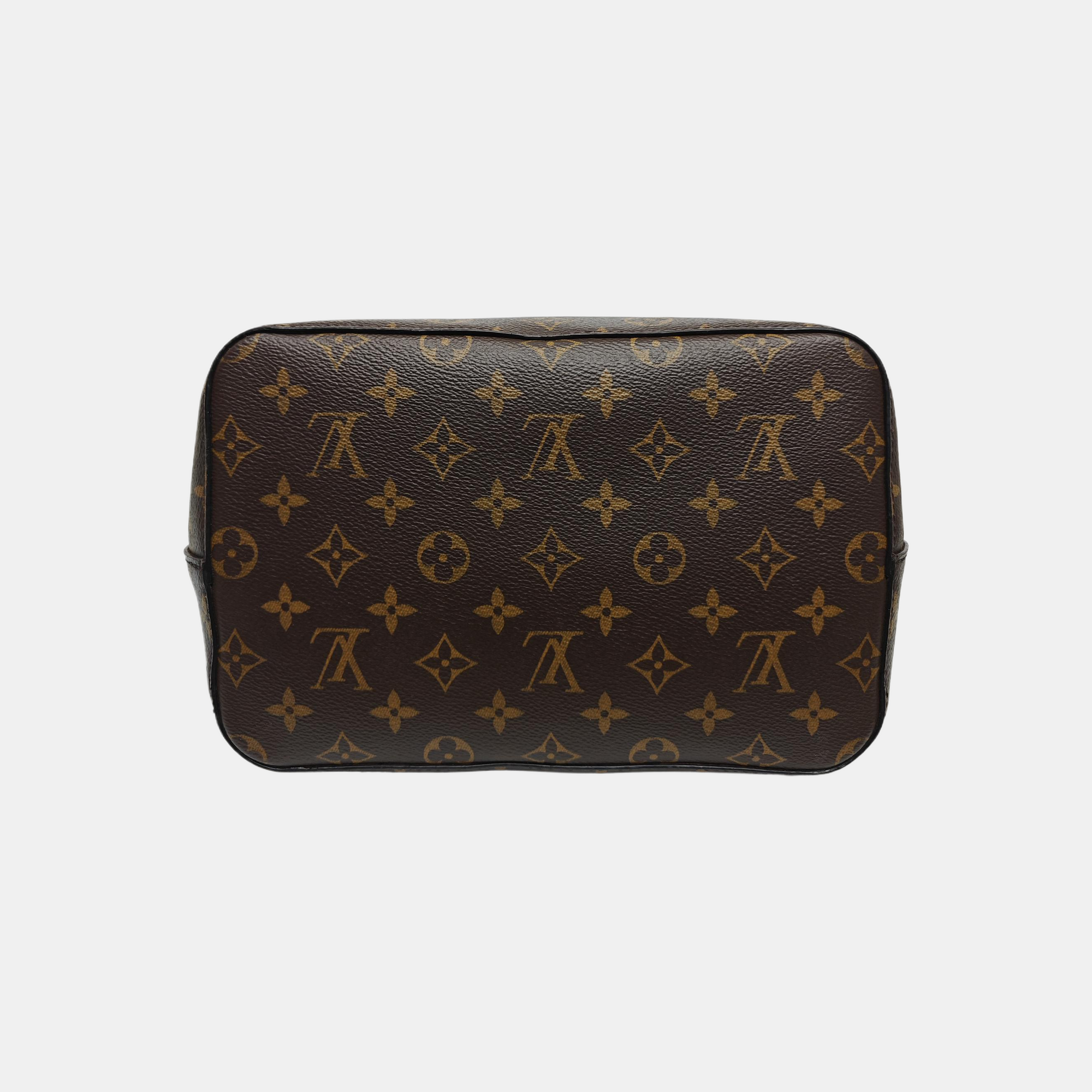 NÉONOÉ MM Monogram Coated Canvas Brown