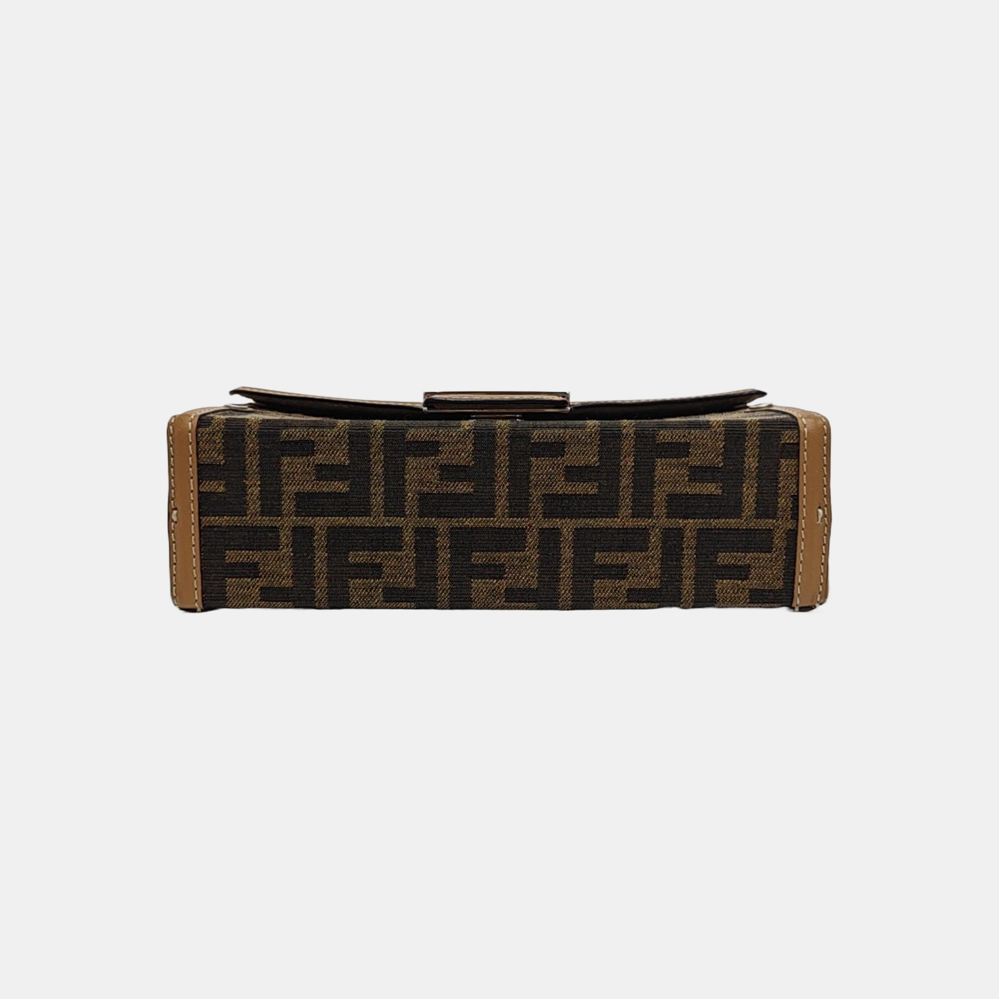 Baguette Mini Canvas Brown