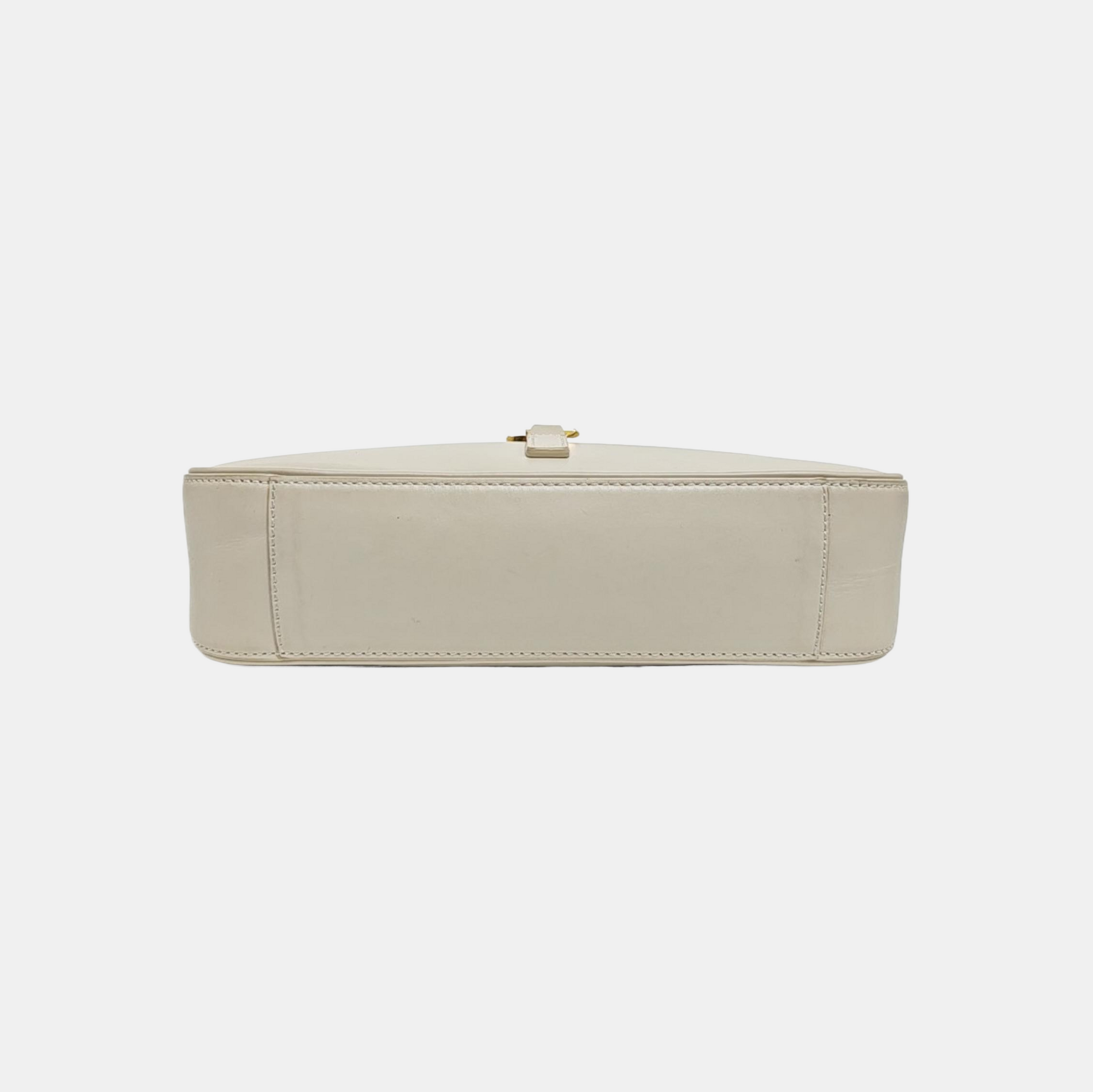 LE 5 À 7 Small Calfskin White