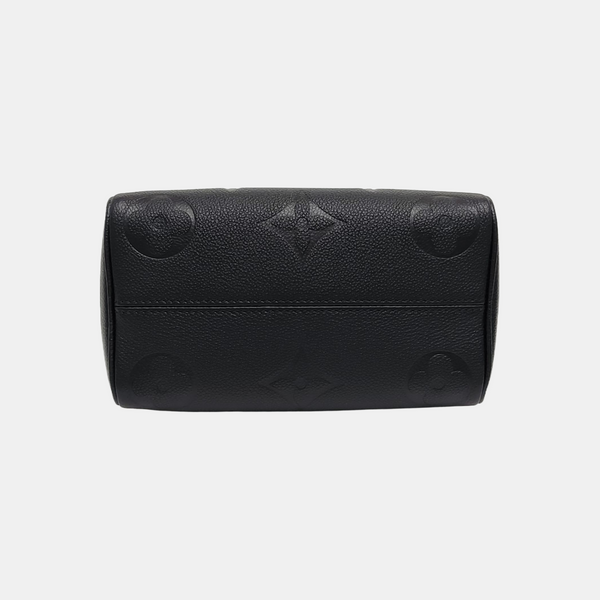 SPEEDY 20 Monogram Calfskin Black