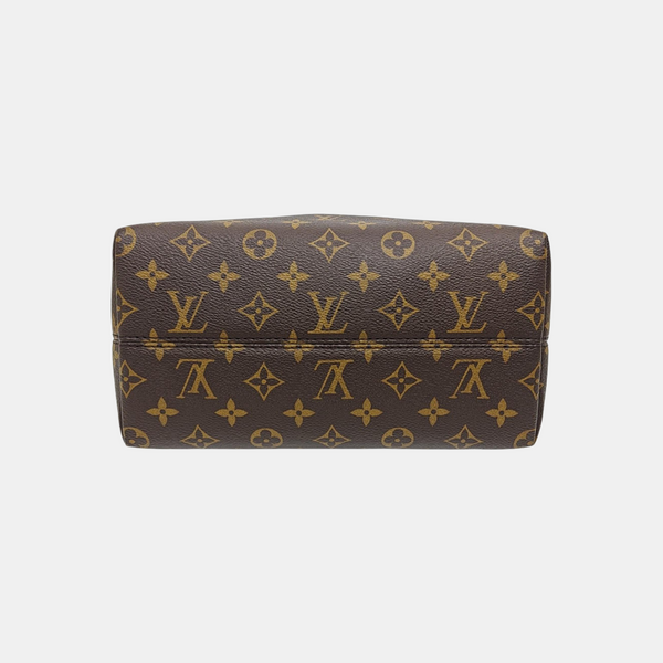 BOETIE PM Monogram Coated Canvas Brown