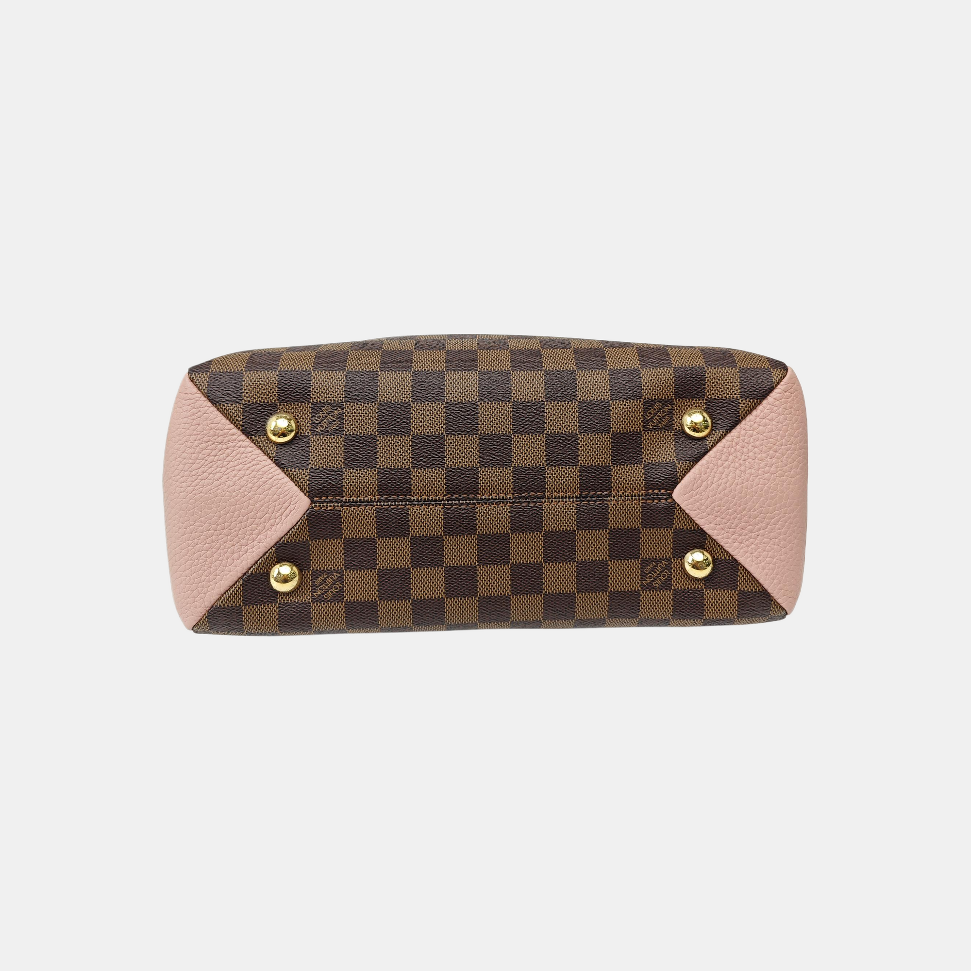 BRITTANY BB Damier Ebene Coated Canvas Brown